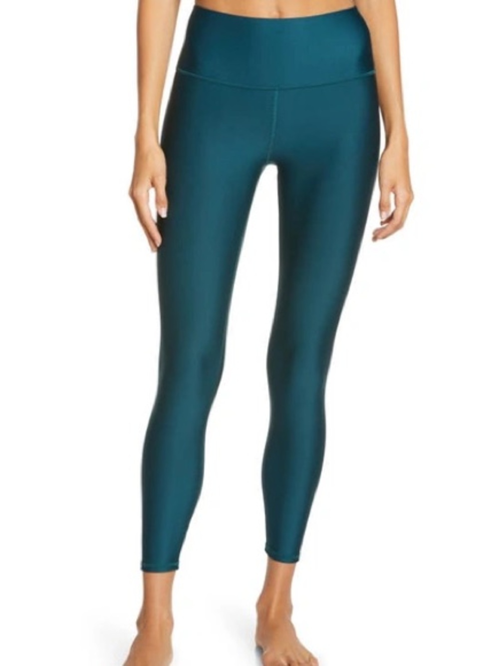 Alo Yoga High Waist Airlift Legging Galatic Teal Blue XS